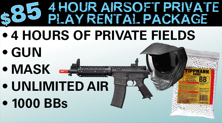 4 Hour Private Play Rental Package